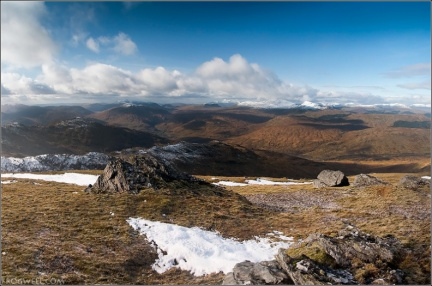 West Highlands from An Caisteal ridge